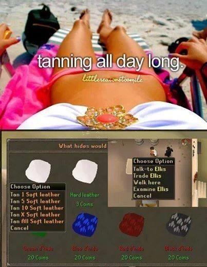 #OnThisDay in 2001, tailoring (i.e. using leather) became part of the Crafting skill.

Time to get that tanning on.