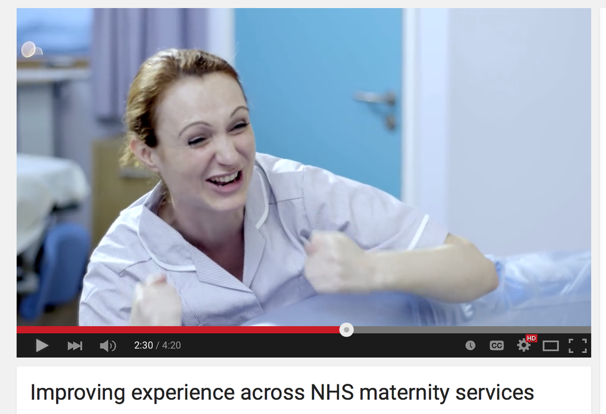 Everyone providing maternity services should watch this...#MatExp youtube.com/watch?feature=… <a href="/KathEvans2/">🌟 Kath Evans RGN RSCN 💙💛</a> <a href="/WeMidwives/">WeMidwives 💙💛</a>