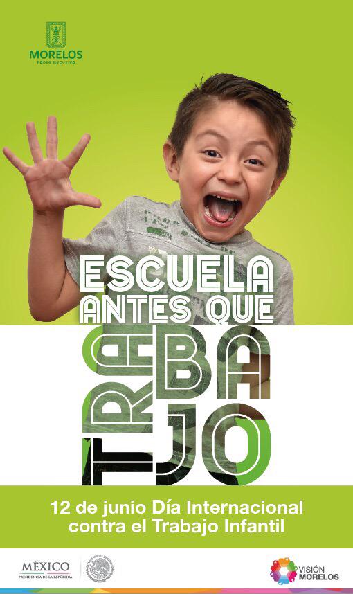 DIF_Morelos's tweet photo. Los niños y las niñas tienen derecho a disfrutar su niñez #NoAlTrabajoInfantil #Cuernavaca #Morelos http://t.co/dyFSxUu0j8