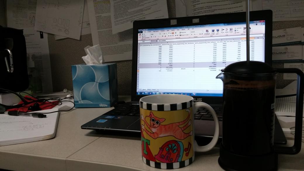 keithadambritt's tweet image. #Coffee, because #ScienceHappens and #DivideByZero. Featuring the @WUOTFM mug.