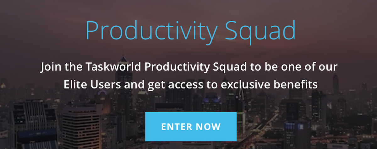 taskworld's tweet image. Chase your #Dream with successful teams. Join #Taskworld!
taskworld.com