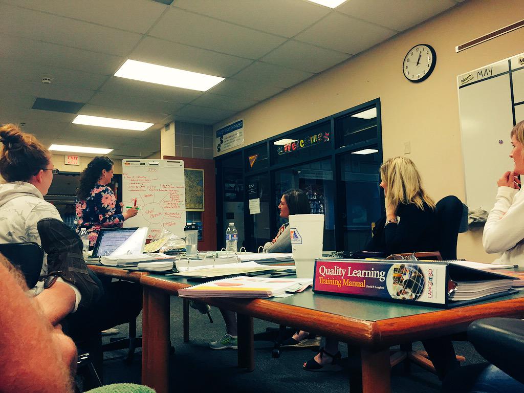 StatsMonkey's tweet image. @LakevilleAreaPS educators working on probletunities! #continuousimprovement #langfordlearning