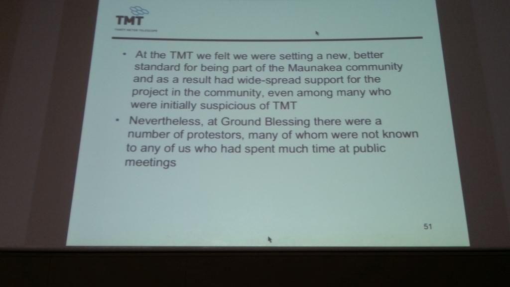 Nola_T_Tillman's tweet image. 'we thought of ourselves as the first observatory who did things differently' #TMTscience