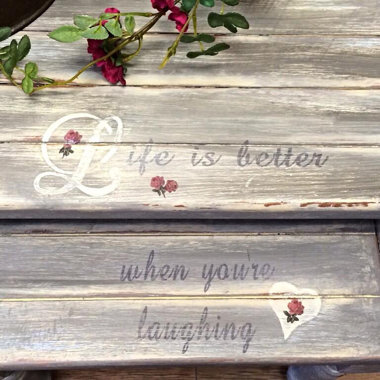 Peppermintloves's tweet photo. Nest of Two tables finished today....love them! 
#peppermintcottage  #forsale http://t.co/CPg18tnm0L