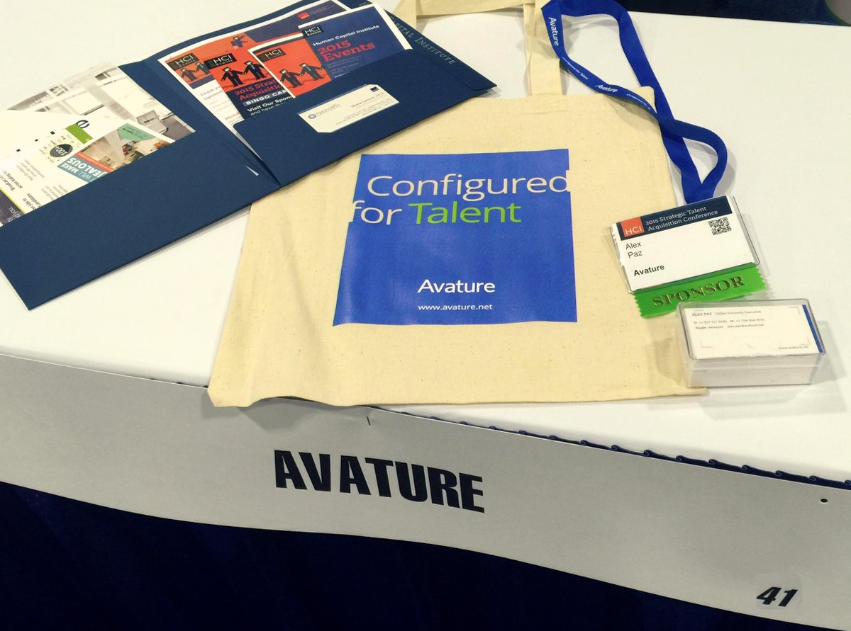 Avature's tweet photo. Great visit from @SodexoHeather at #HCIEvents! Join us at #Booth41 &amp; take your #TalentAcquisition to the next level http://t.co/UDLf8sd0Qc