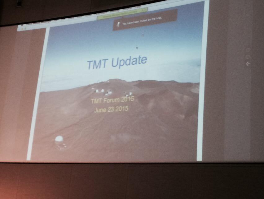 acooray's tweet image. Mike Bolte's slides over the next 10 tweets or so. This is the main TMT update. #TMTscience