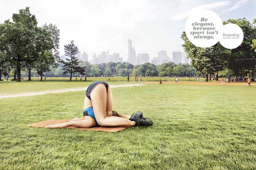 adsoftheworld's tweet photo. New Ad: Darjeeling Sportswear Collection: Ugly position, 2 http://t.co/xk0vkQ1xIS #advertising http://t.co/uK6lSfIeca