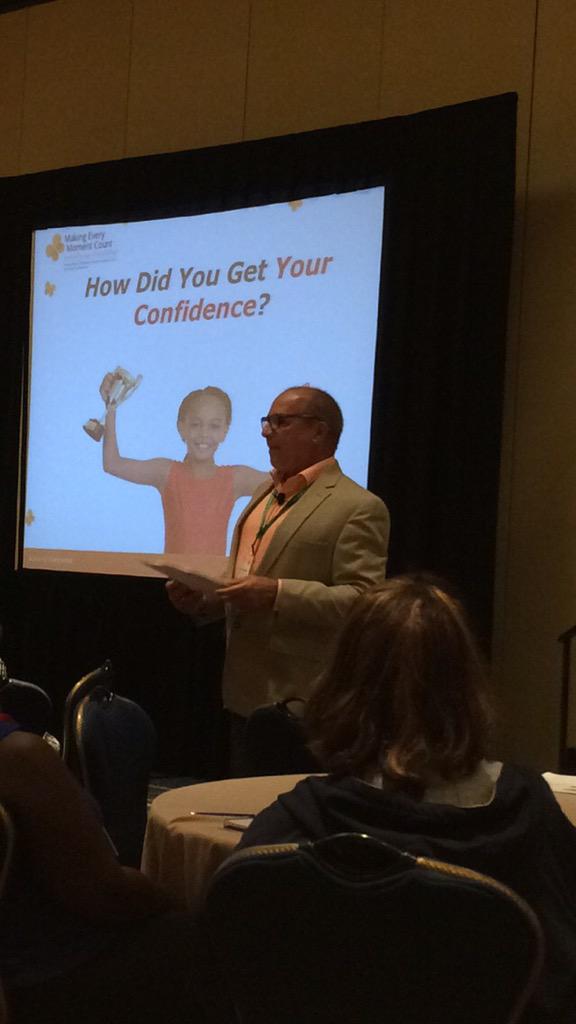 lisahardage's tweet photo. Amazing Keynote speaker this afternoon! @CentralCabotpK4 @CEKinders #ECSI15 #Orlando http://t.co/MagSvF196A