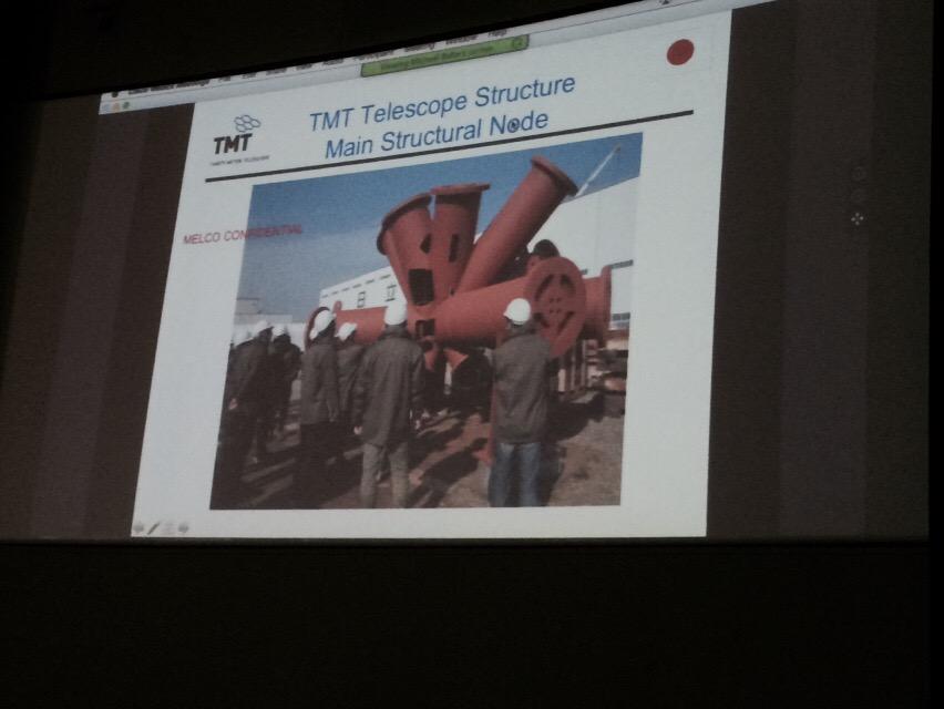 acooray's tweet image. TMT telescope structure and segments. #TMTscience
