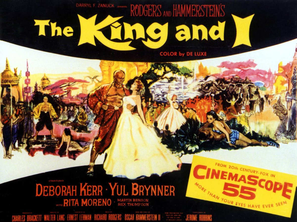 Last night I was reminded how wonderful the film The King and I is. #ClassicFilmSeries #film #musical etc,etc,etc...