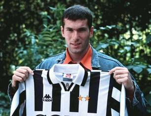 Happy 43rd Birthday...Juventus legend Zinedine Zidane. Signed from Bordeaux in Summer 1996 for £3 Million. 