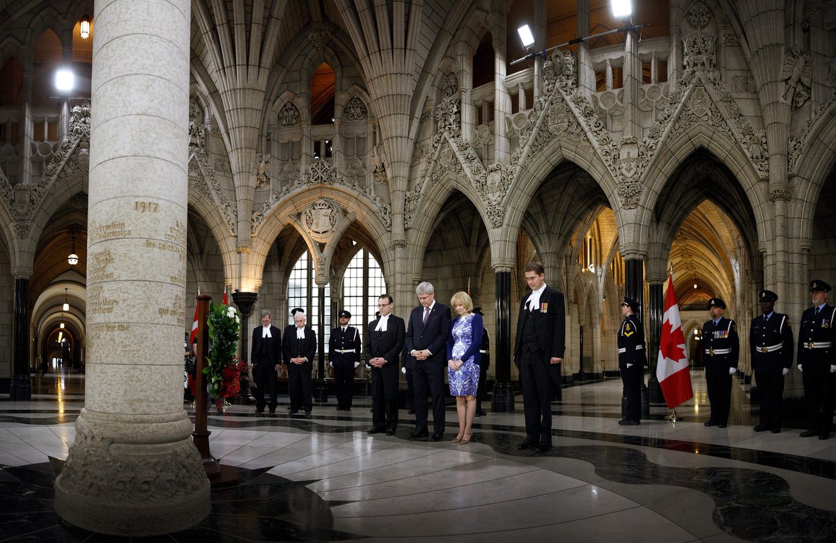 stephenharper's tweet photo. On National Day of Remembrance for Victims of Terrorism, we remember those who perished at the hands of great evil. http://t.co/E8WboUcRAQ