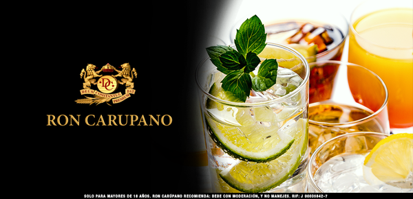 La combinación perfecta la decides tú #Cocteles <a href="/RonCarupano/">Ron Carupano</a>