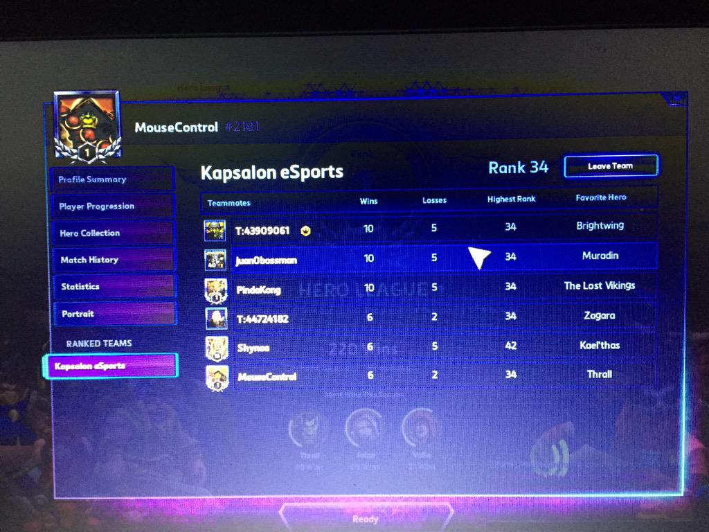 mouseC_HOTS's tweet photo. Lets go team!! @BlizzHeroes #HeroesOfTheStorm http://t.co/HlWvraD972