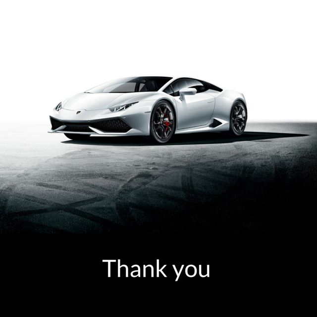 Lamborghini tweet picture
