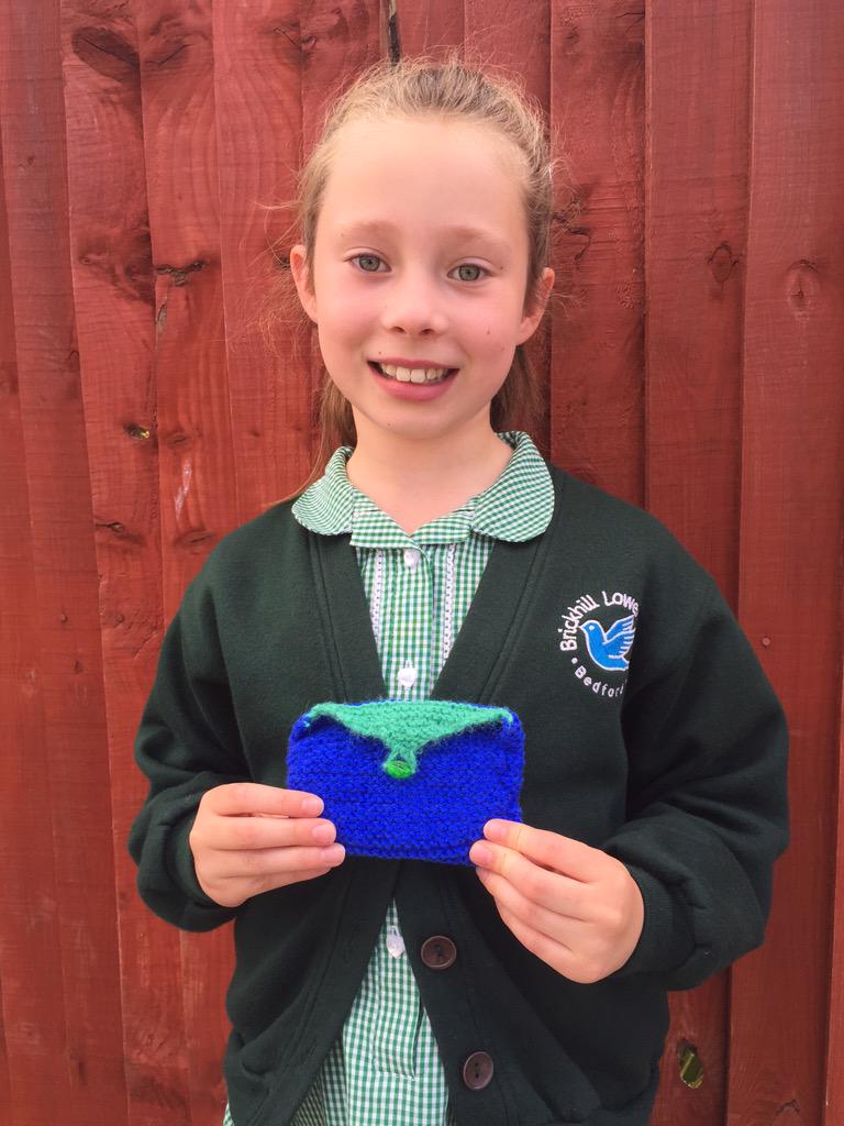 BrickhillSchool's tweet image. This knitting star has impressed me with her determination and skill. #gritandperseverance
