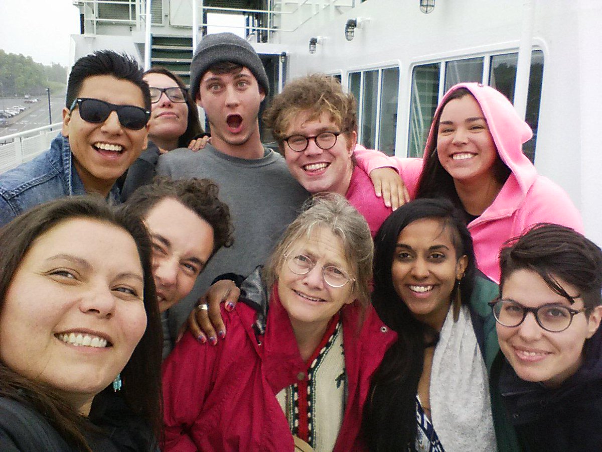 jumbliestheatre's tweet photo. #TofTCanada is at our last stop in #Abegweit/#PEI visiting Rock Barra Artists Retreat and reflecting on our journey http://t.co/BnwDE8IAq5
