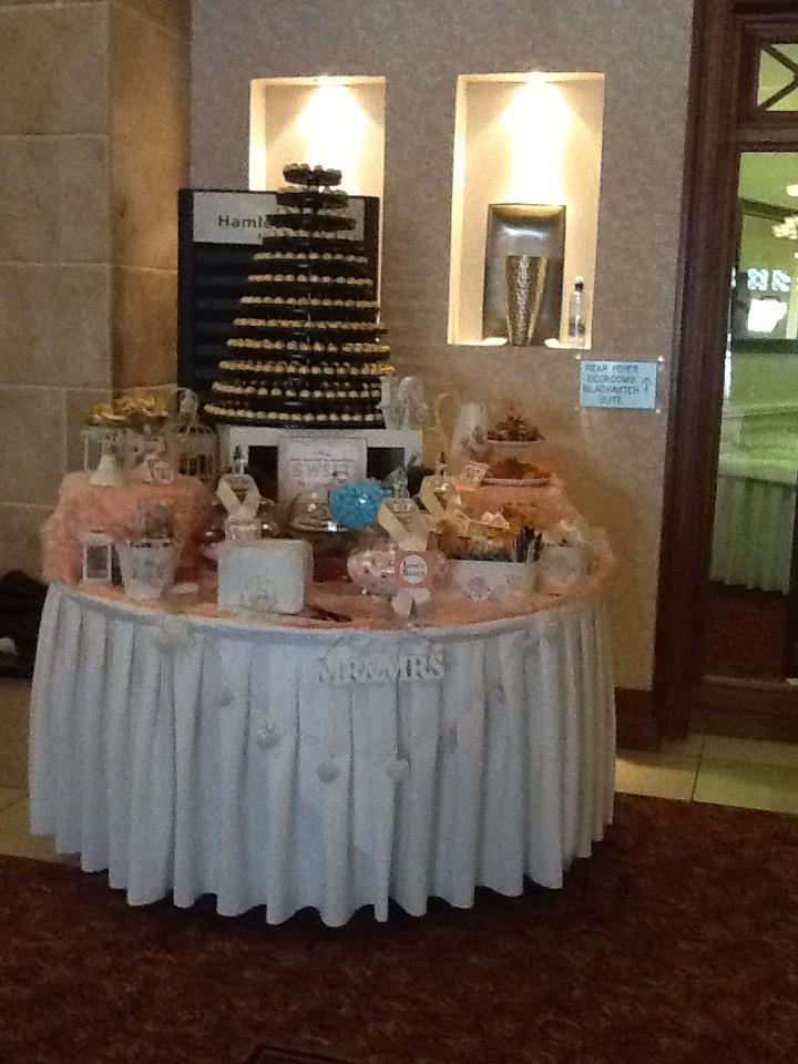 Candybuffetshq's tweet photo. One of the many candybuffets we design for our fab couples @HamletCourt recently #starbiz #louthchat #candybuffetshq http://t.co/vRPy0r6xUg