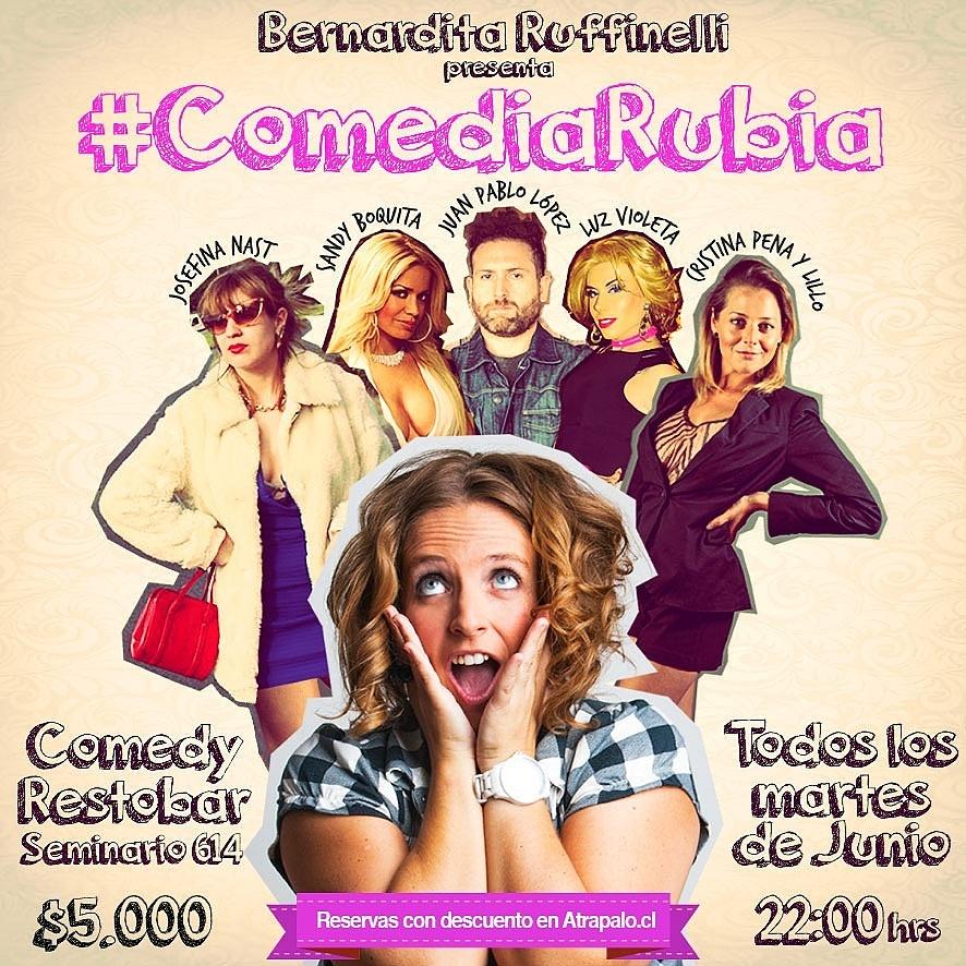 bruffinelli's tweet photo. @pao_vasquez te ganaste una entrada doble para #ComediaRubia! Coordina con @mario__vie y nos vemos esta noche! http://t.co/SR4eFLkYdI