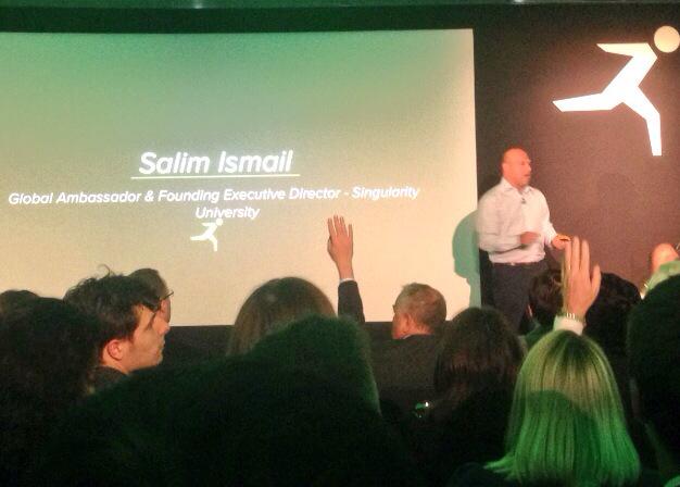 KeyaHormati's tweet photo. Brilliant #replyxchange My highlight was hearing @salimismail speak about CHANGE #exponential #organisations @ReplyUK http://t.co/6dtfraztEW