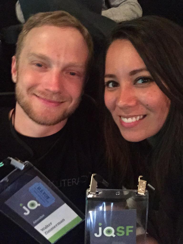 Walt_Z's tweet image. Some @devbootcamp alumni representing #jquerysf yesterday