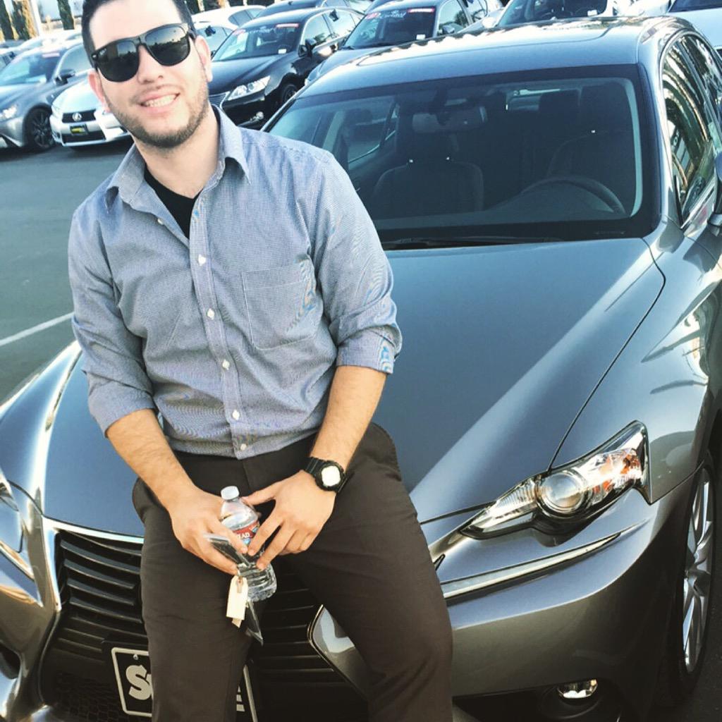 SimpleAutoSale's tweet image. @SimpleAutoSale: Hooked up my boy ! 2015 LEXUS IS250, message me if your looking for a car, I'll get you approved!