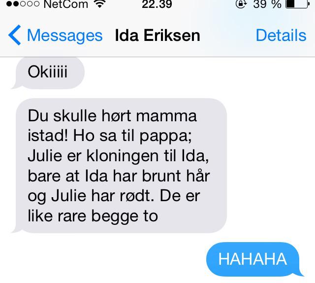Juliebarstad's tweet photo. Vet ikke om jeg skal le eller gråte http://t.co/scKPoyjk2M