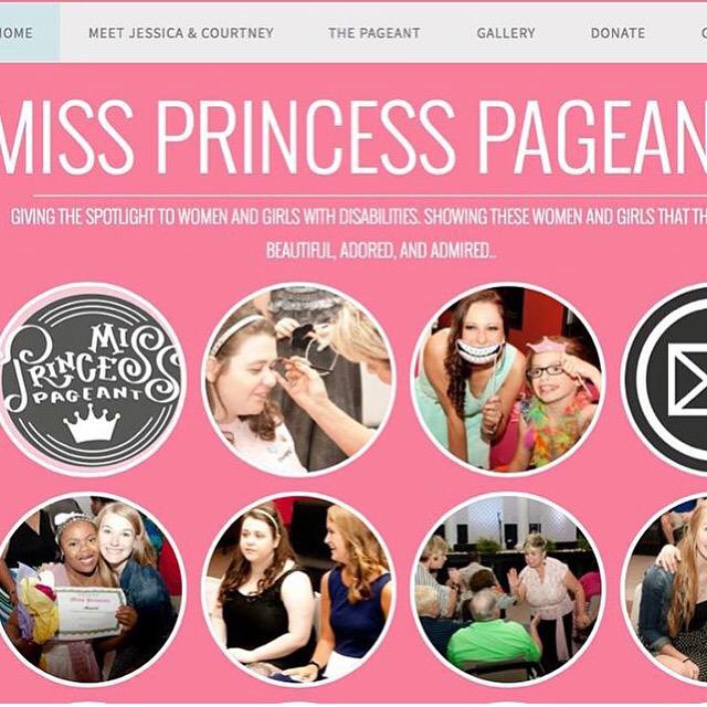 PPageant's tweet image. Check out our new website 💗  missprincesspageant.org