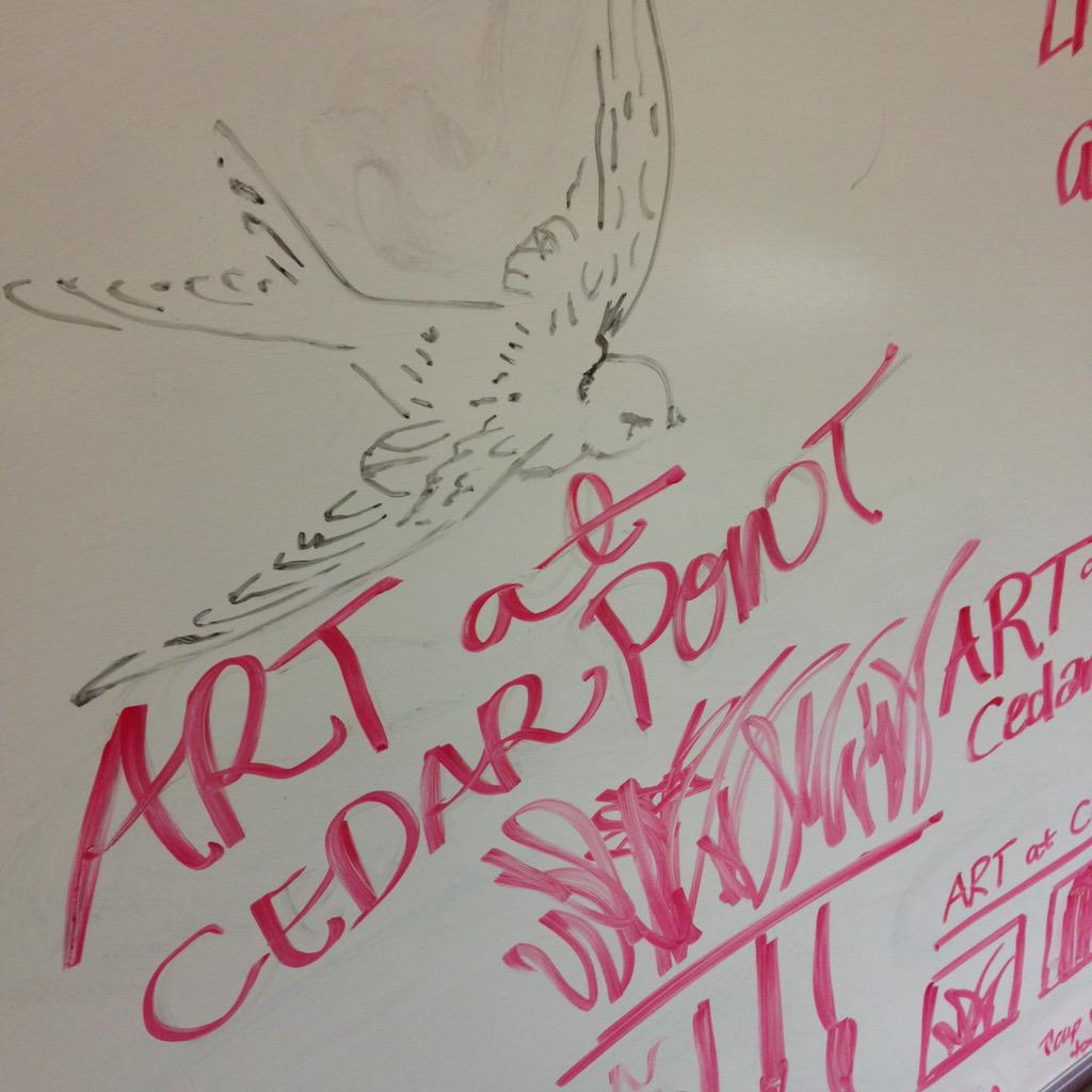 Art carves out niche <a href="/UNLincoln/">University of Nebraska-Lincoln</a>'s <a href="/CedarPointBio/">CedarPointBiological</a> Station | go.unl.edu/z4di