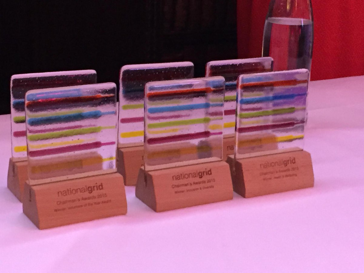 MarcyReedNG's tweet photo. Six Chairman's Awards left! Great results from great team efforts this year!! @nationalgridus cares. #GridAwards http://t.co/jVRelUHOYs
