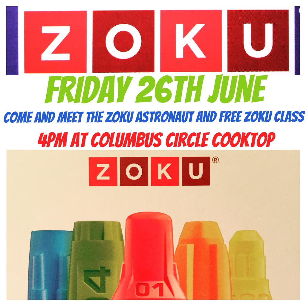 This Friday come to see the Zoku astronaut with a free class at 4pm #zoku
