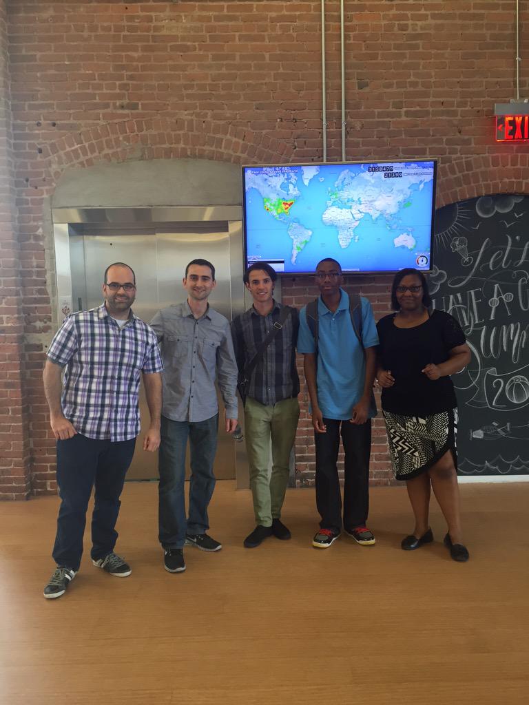 IACAppsCareers's tweet photo. Met our summer @ScriptEdOrg interns Essence and Earl! Can't wait to get started! #SummerInterns #ScriptEd #Mindspark http://t.co/fhQ60HHdjq