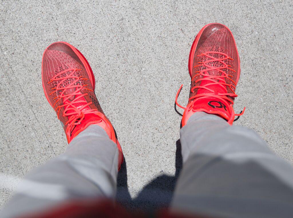 nikebasketball's tweet photo. The #ALLFORTHEGAME tour never stops. LA we out here.

-KD http://t.co/loFlEEWo3c