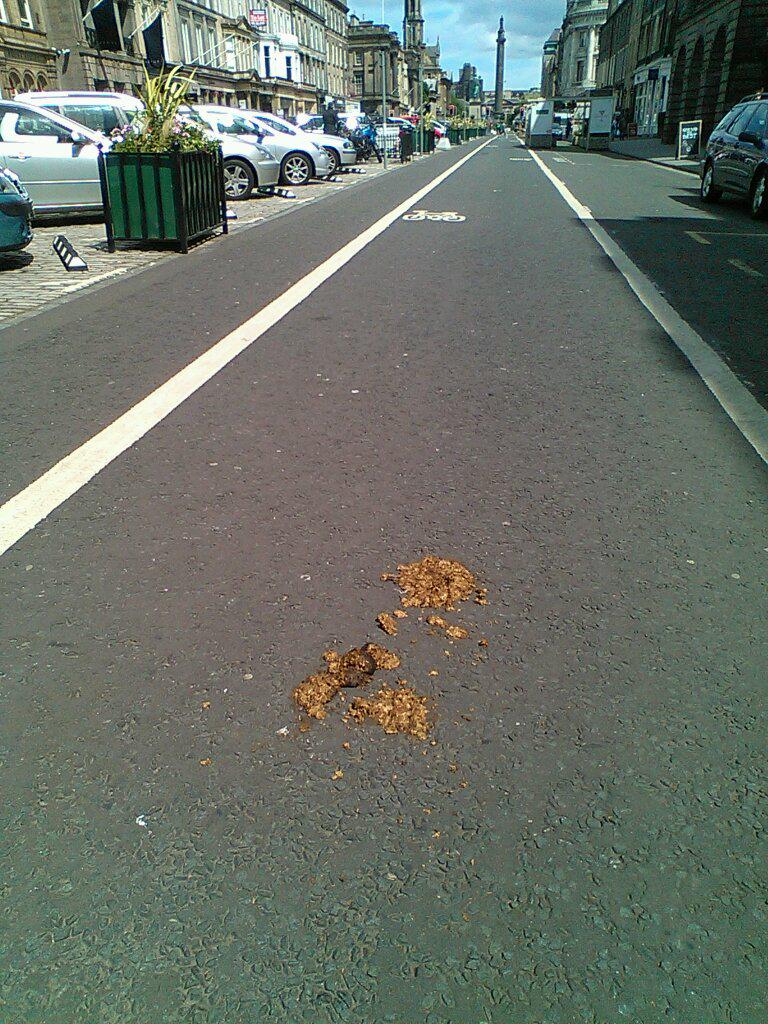 matt_p_davis's tweet photo. There's been a horse in the cycle lane #nicewaycode http://t.co/Pjg9Cqxqzz