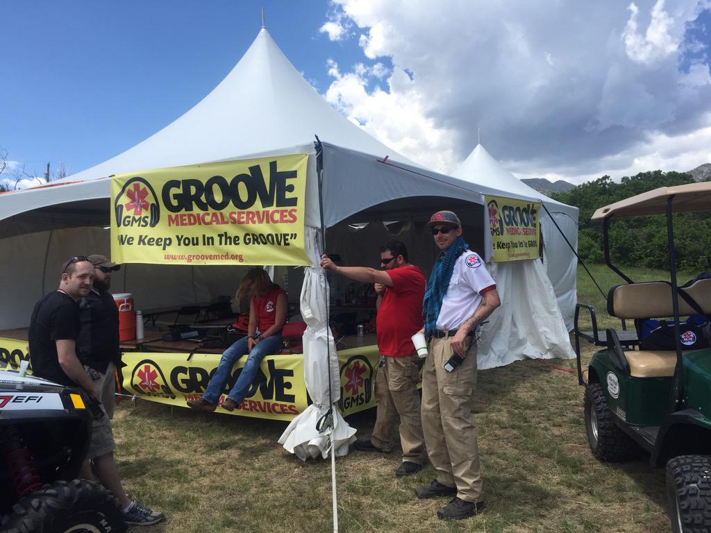 GrooveMedical's tweet photo. Thank you, amazing GMS staff who helped us make Sonic Bloom a success in festival health and wellness! @SONIC_BLOOM http://t.co/5XRaBw3O3a