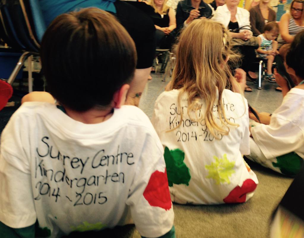 SurreyCentre's tweet photo. Special day today - kindergarten graduation! http://t.co/Kz5t4tpf7s