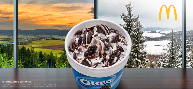 McDonalds_BR's tweet photo. Não importa se faz frio ou calor, o McFlurry Oreo vai bem em qualquer clima! 😉 http://t.co/y8V1nUHdhi