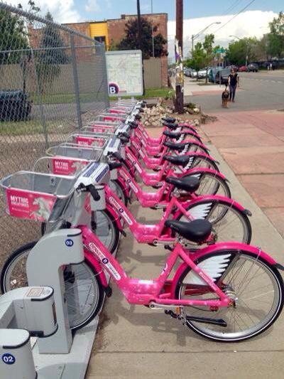 DenverMuseumNS's tweet photo. For #BiketoWorkDay tomorrow, keep a look out for the elusive @Denver_Bcycle B-Corns around Denver #MythicInDenver http://t.co/TNXYbzAnnc