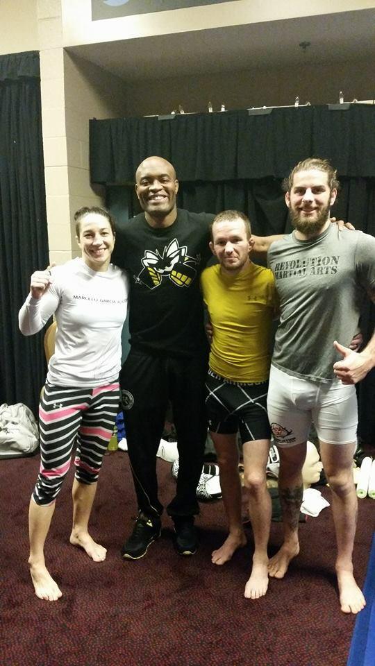 TannersLegend's tweet photo. Happy Olympic Day to my @RevFightTeam teammate @Sara_McMann! And don't forget to #VoteTanner :) @RevolutionMMASC @ufc http://t.co/QwkS0B6WrP