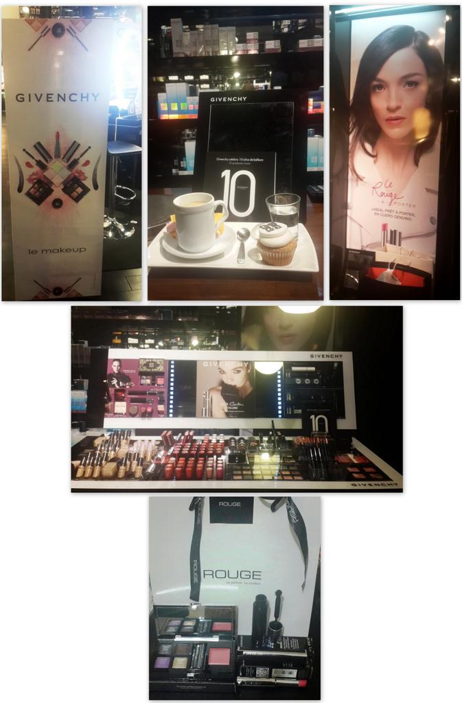 silvipasok's tweet image. LINDO momento viví con @givenchyarg festejando los #10Años d #LeMakeUp 🎂🍸💄🎁en @PerfumeriaRouge en  @elpatiobullrich 💕