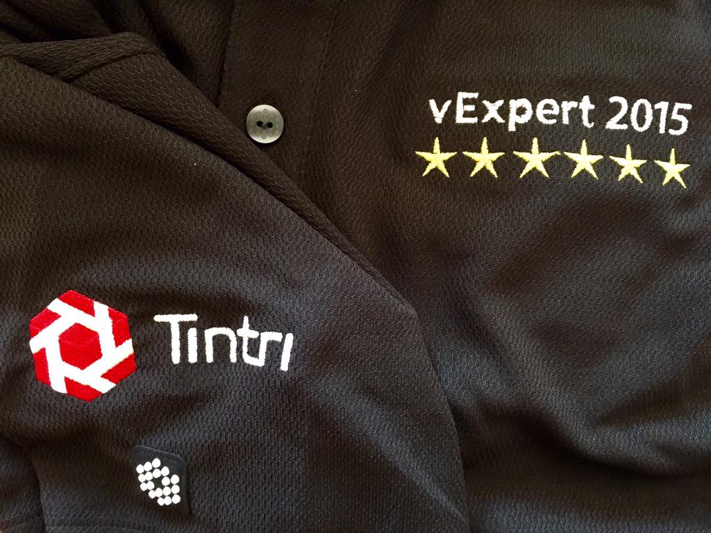 VirtualLukeG's tweet photo. Thanks @Tintri for the #vExpert polo. #Tintrified http://t.co/wPXCrm4H5g