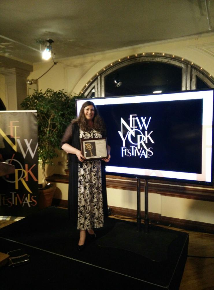 johncreedon's tweet photo. @MaireadHefferna at New York radio awards last night.Check out 'ConCarey&amp;12Apostles ' on @RTEdoconone @BROSNAGAA @rte http://t.co/WBxZg0Sq2D