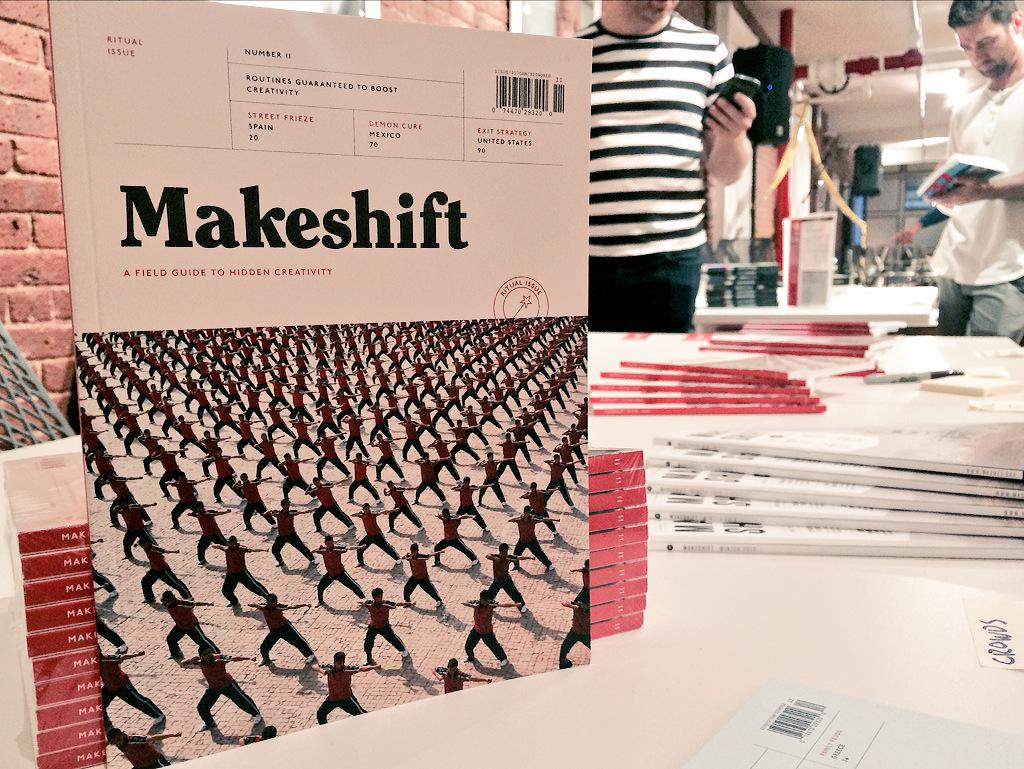 mariagallucci's tweet photo. Hawking @mkshftmag at the @misfiteconomy book launch in NYC! #hiddencreativity http://t.co/RLmfAFRixR