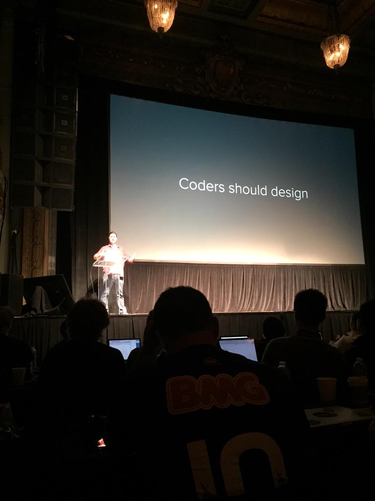 giuseppegurgone's tweet image. Coders should do design reviews I&apos;d say and @Brandon_Arnold&apos;s got the best gifs selection #jQuerySF