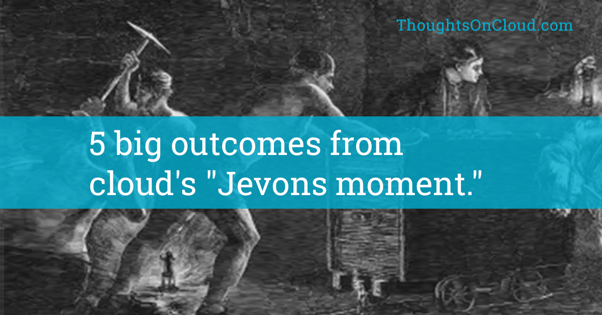 Key predictions on how the #cloud Jevons paradox will affect the future. ibm.co/1Lhmpz0