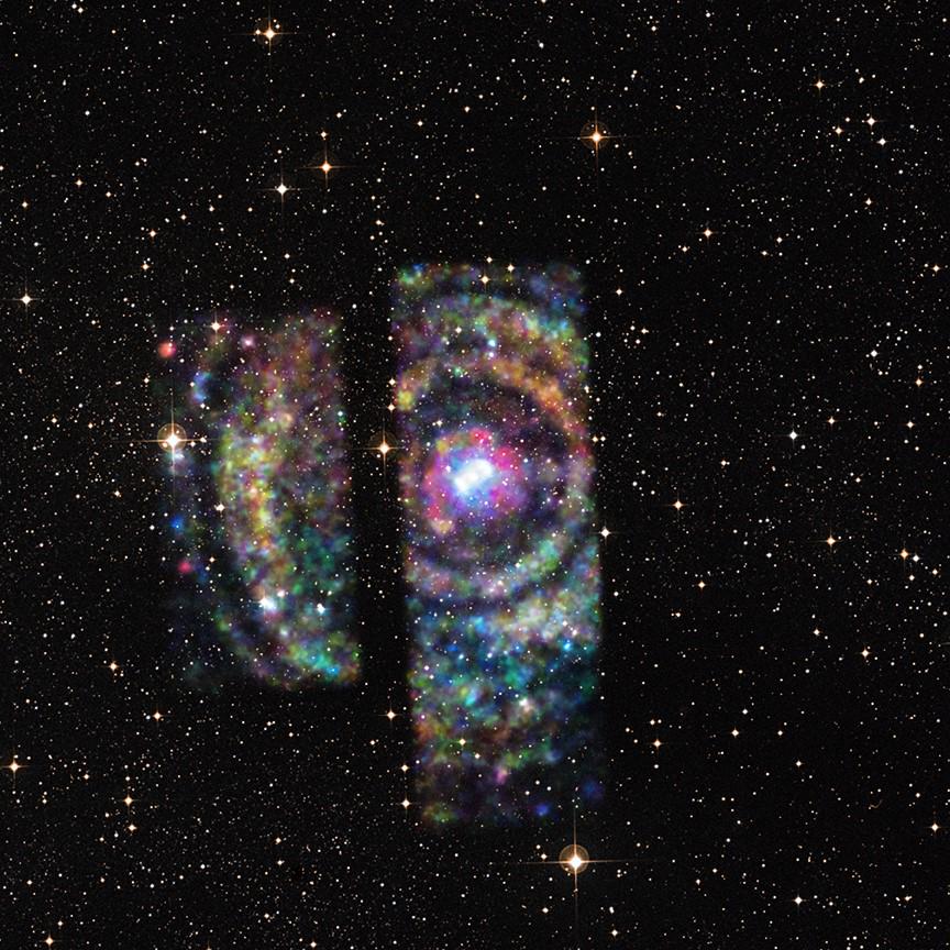 X-ray echoes pinpoints neutron star on the other side of the Milky Way galaxy: go.nasa.gov/1N7mR3h <a href="/chandraxray/">Chandra Observatory</a>