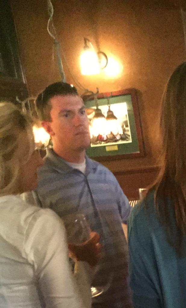 They'll let anyone in here for dinner <a href="/HeelsboroDave/">David Staley</a> #howiamplify #FleetFeetSports