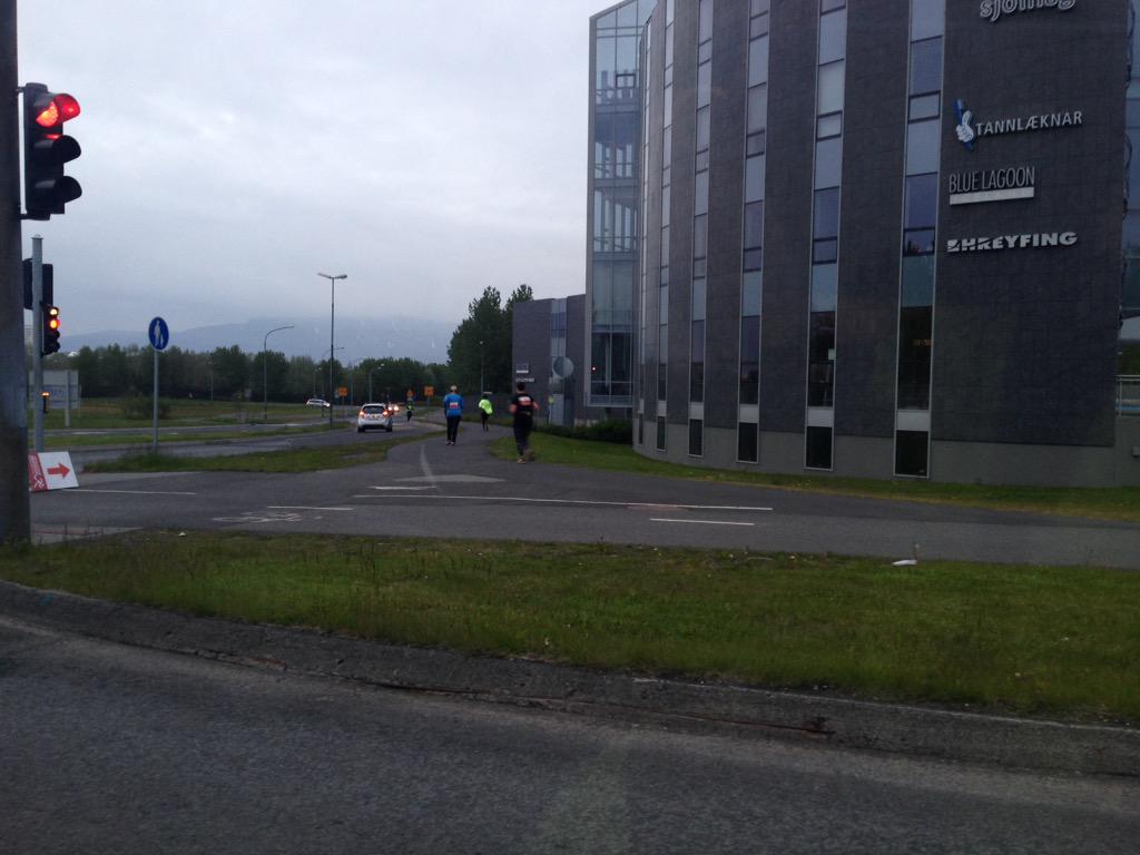 julierrxo's tweet photo. So it's 12am and the Icelandic people decide it is the perfect time for a MARATHON! Not even kidding. http://t.co/43MzsGLa6p