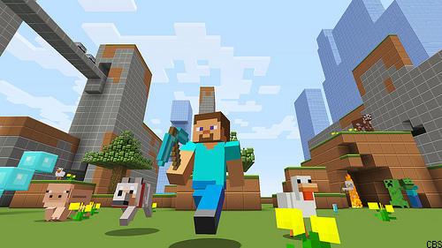 CNET's tweet photo. Teaching kids to code, using Minecraft's building blocks http://t.co/3tY55RoA8b http://t.co/CTnnFWvmZ2