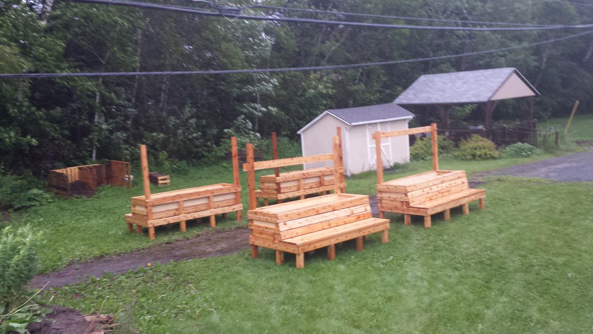 We now have wheelchair accessible garden beds. Soon our people will be growing veg. A good day. More to follow.